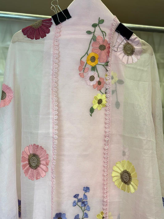 Embrace summer in style with this Kota Doria suit set