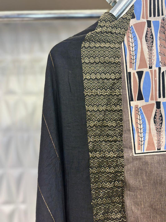 Embrace summer in style with this south cotton  suit set