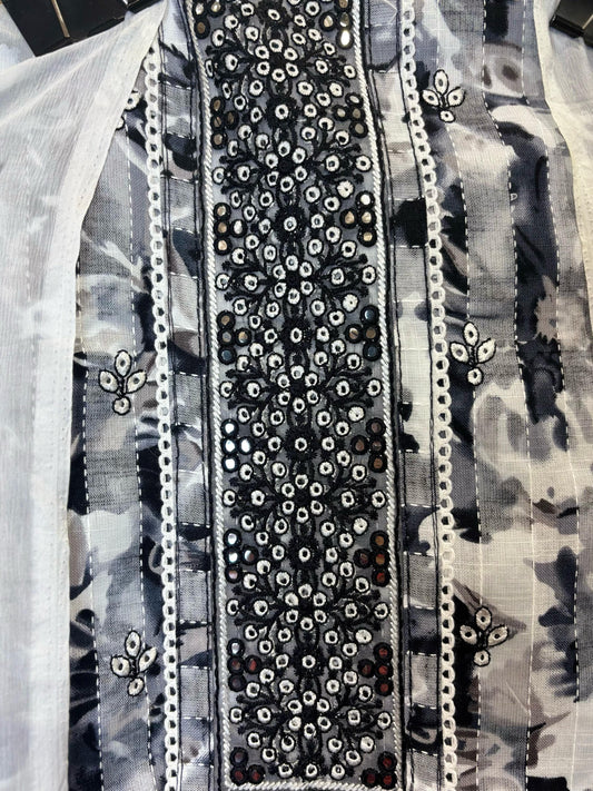 Embrace summer in style with this cotton suit set