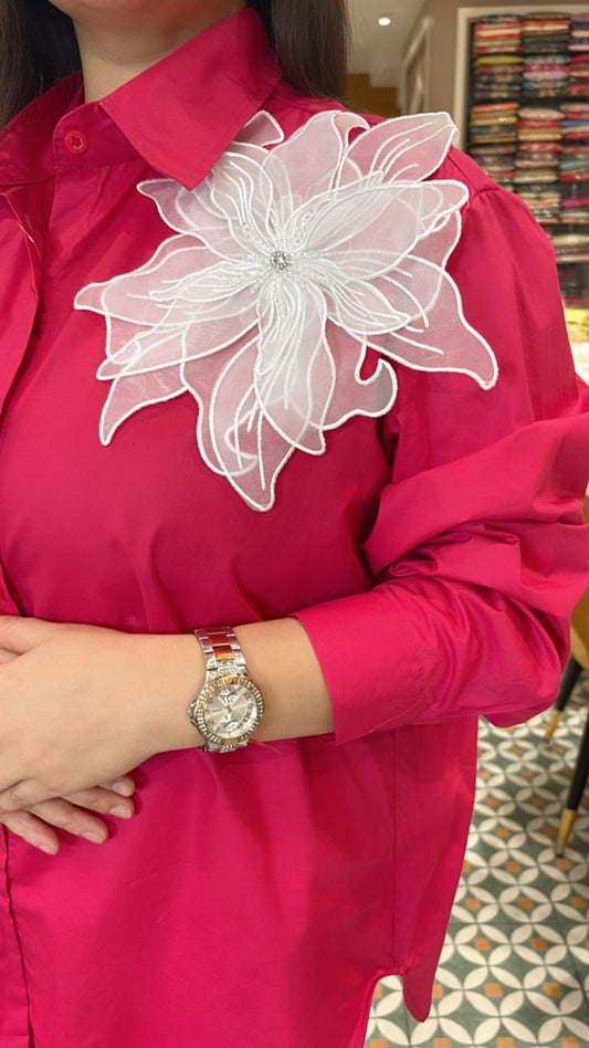 Indie Chic Statement cotton shirts- Stylish and classy essential with beautifully embellished