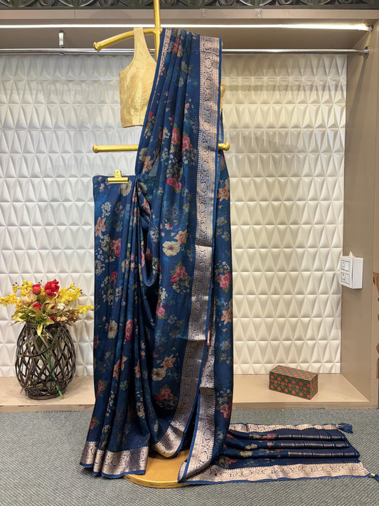 Breeze through summer in our soft HO silk saree