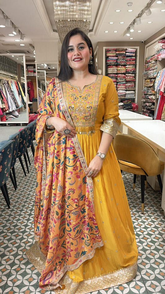 Effortless grace in every thread – Summer-perfect Anarkalis