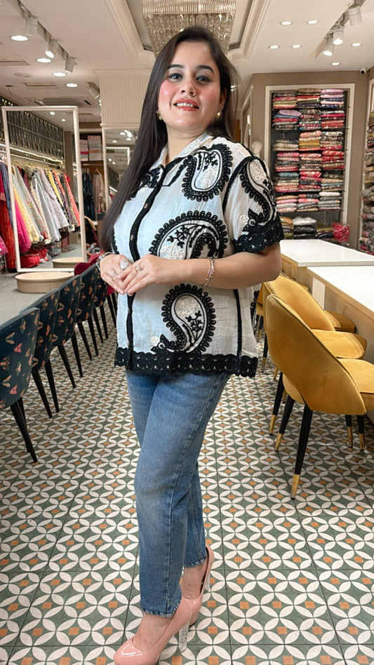 Cotton-linen shirt is your summer MVP—lightweight