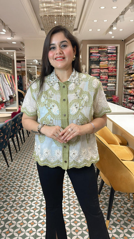 Breezy never looked so luxe, cotton-linen shirt is your summer MVP