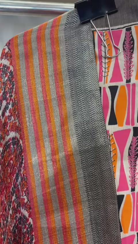 Embrace summer in style with this south cotton suit set