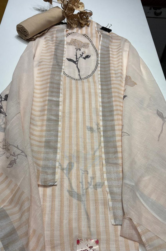 Embrace summer in style with this cotton suit set