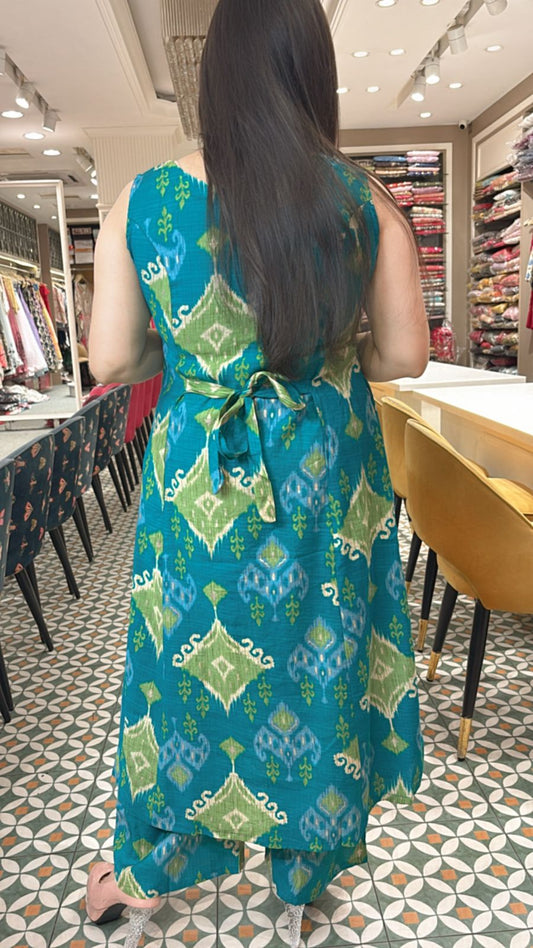 Elevate your ethnic wardrobe with this elegant ready made Kurta Set
